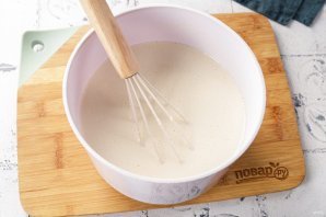 Блины с дырочками на кефире