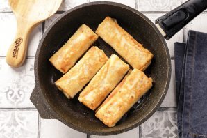 Блинчики с курицей Блинчики с курицей