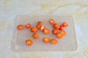 Феттуччине с жареным куриным филе и соусом "Песто"