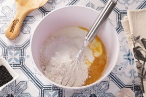 Заливной пирог с фаршем