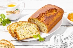 Постный кекс с чиа Постный кекс с чиа