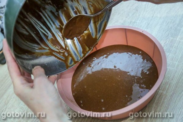 Шоколадный бисквит в микроволновке