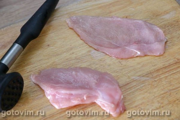 Отбивные из куриной грудки в кляре (в мультиварке)
