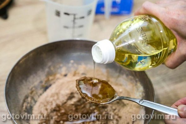 Шоколадный бисквит в микроволновке