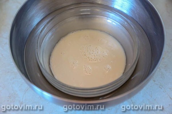 Толстые блины на дрожжах