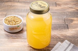 Квас из ячменя