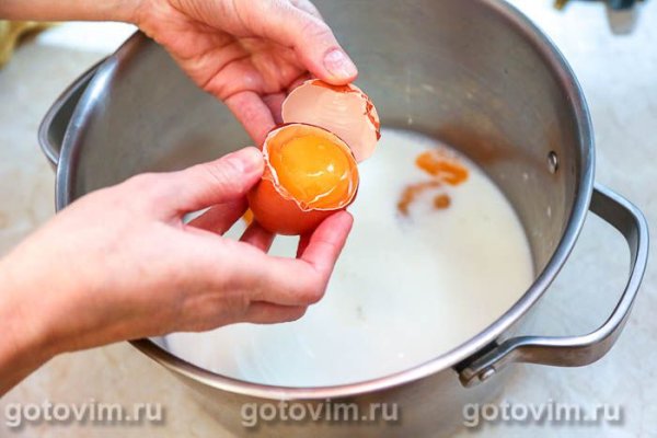 Блины заварные на молоке 