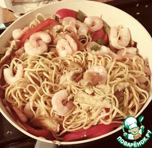 Лапша по-сингапурски