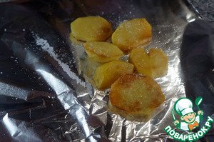 Палтус в фольге