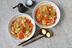 Овощи тушеные Овощи тушеные