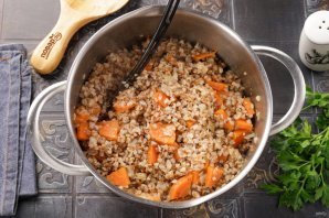 Каша с морковью