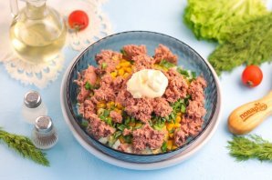 Салат из консервов