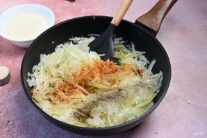 Постная запеканка из капусты