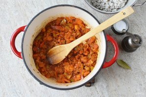 Постный овощной суп