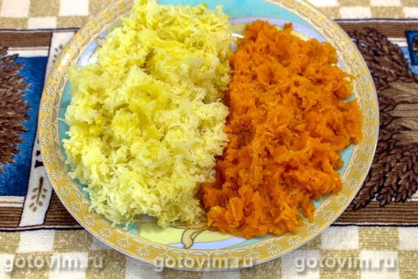 Порционный салат &laquo;Мимоза&raquo;