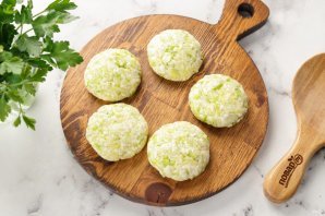 Постные котлеты из кабачков