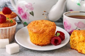 Морковные кексики