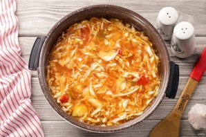 Постные щи в мультиварке