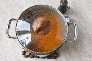 Постный суп из тыквы