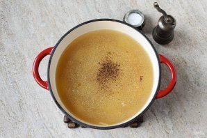 Постный картофельный суп