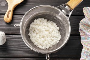 Блины с мясом и рисом