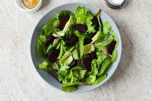 Постный салат