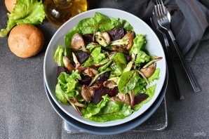 Постный салат