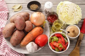 Постные щи в мультиварке