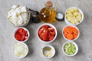 Овощи тушеные Овощи тушеные