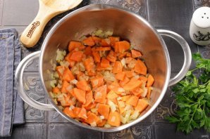 Каша с морковью