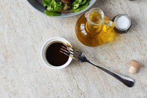 Постный салат