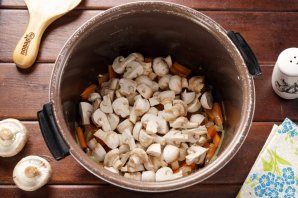 Постный плов в мультиварке