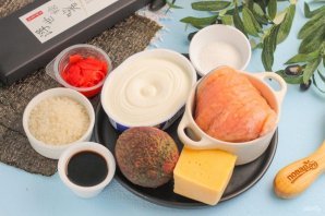 Запеченные роллы