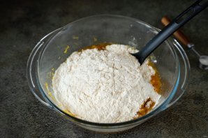 Постный тыквенный пирог Постный тыквенный пирог