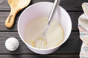 Блины с мясом и рисом