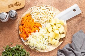 Постный суп с гречкой Постный суп с гречкой