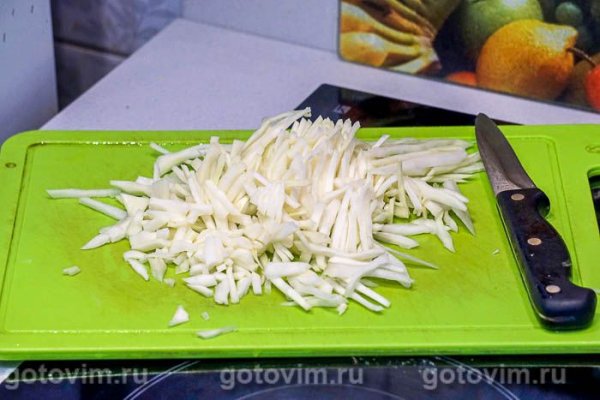 Зразы мясные с капустой