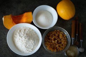 Постный тыквенный пирог Постный тыквенный пирог