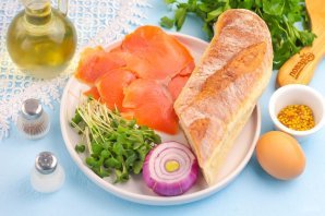 Канапе с семгой Канапе с семгой