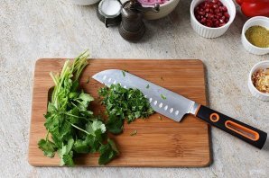 Салат "Тбилиси" с гранатом