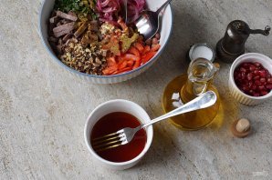 Салат "Тбилиси" с гранатом