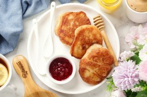 Постные оладьи Постные оладьи