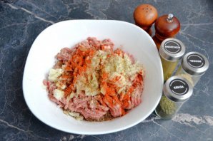 Люля-кебаб в жировой сетке