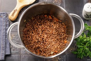 Каша с морковью