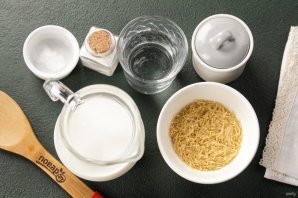 Молочный суп с вермишелью