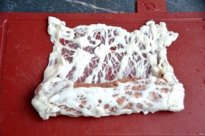 Люля-кебаб в жировой сетке