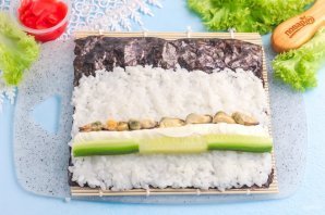 Роллы с мидиями