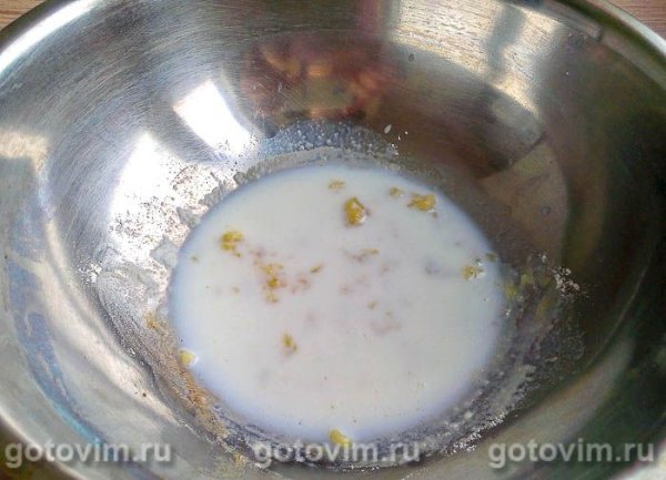 Куриные крокеты с соусом бешамель