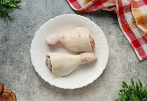 Куриные ножки в слоеном тесте