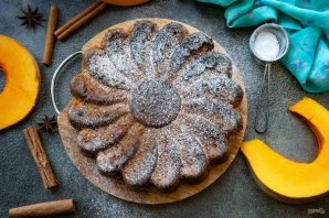 Постный тыквенный пирог Постный тыквенный пирог